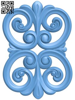 Pattern decor design T0003469 download free stl files 3d model for CNC wood carving