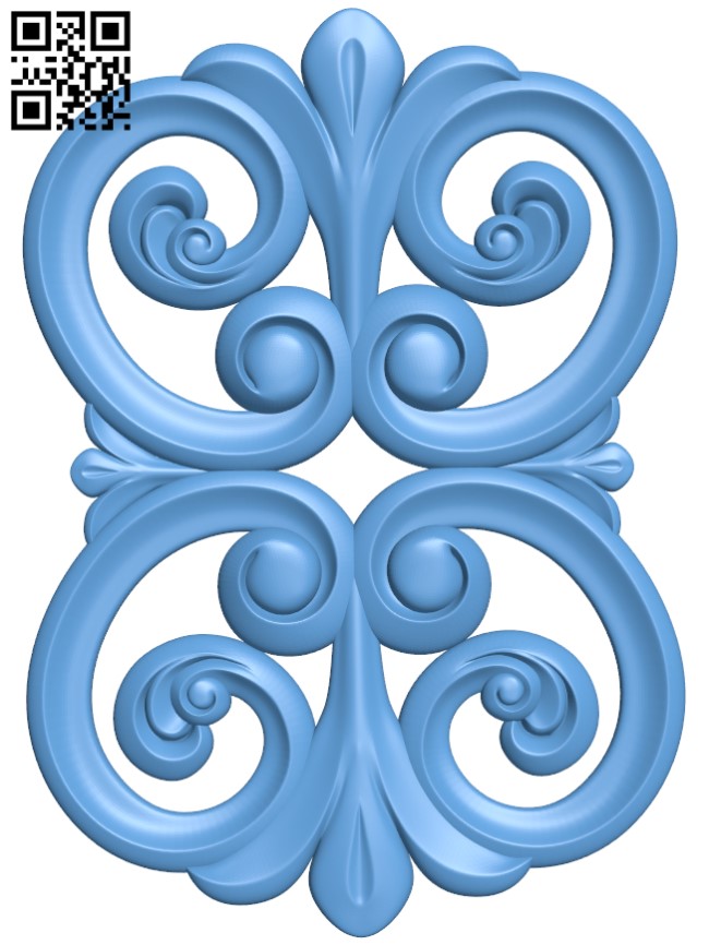 Pattern decor design T0003469 download free stl files 3d model for CNC wood carving