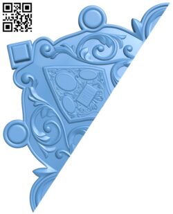 Pattern decor design T0003490 download free stl files 3d model for CNC wood carving