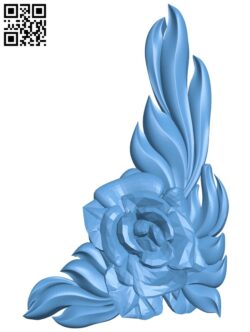 Pattern in the corner T0003318 download free stl files 3d model for CNC wood carving