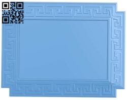 Picture frame or mirror T0003478 download free stl files 3d model for CNC wood carving