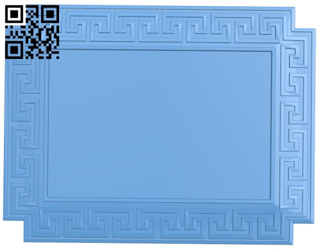 Picture frame or mirror T0003478 download free stl files 3d model for CNC wood carving