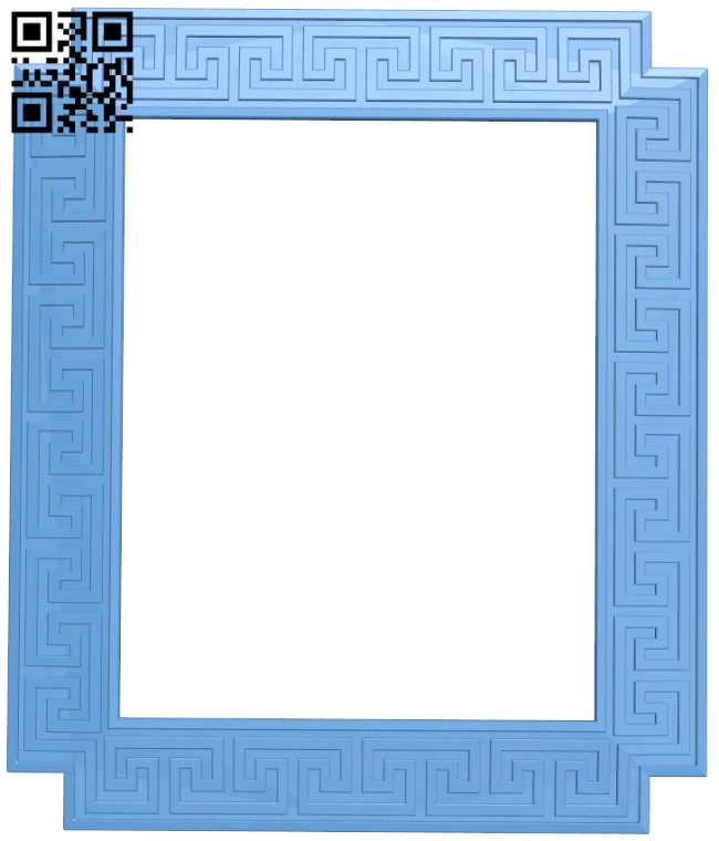 Picture frame or mirror T0003480 download free stl files 3d model for CNC wood carving