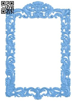 Picture frame or mirror T0003491 download free stl files 3d model for CNC wood carving