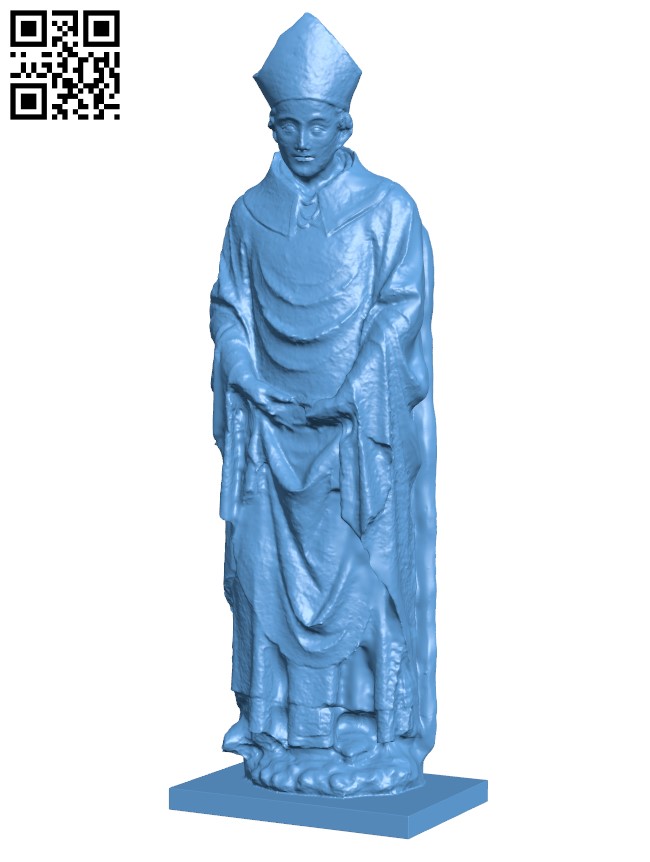 Pope Clement V H011085 file stl free download 3D Model for CNC and 3d printer