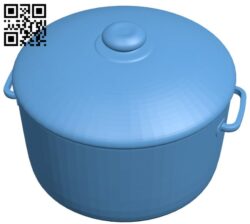 Pot H011031 file stl free download 3D Model for CNC and 3d printer