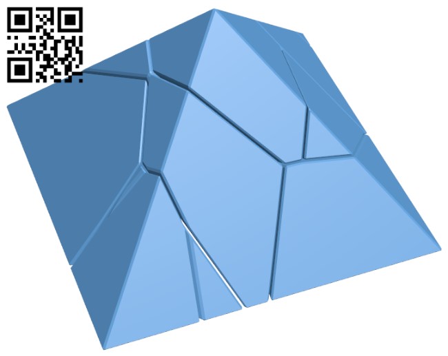 Pyramid puzzle H011137 file stl free download 3D Model for CNC and 3d printer