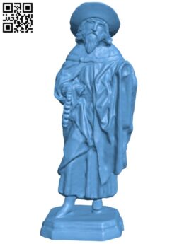 Saint James The Greater H011170 file stl free download 3D Model for CNC and 3d printer