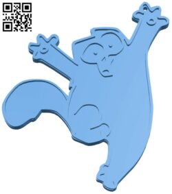 Simon’s cat keychain H011173 file stl free download 3D Model for CNC and 3d printer