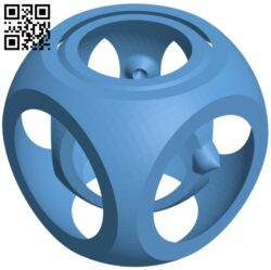 Simple gyrocube H011059 file stl free download 3D Model for CNC and 3d printer