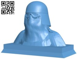 Snow Trooper bust H011066 file stl free download 3D Model for CNC and 3d printer