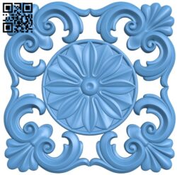 Square pattern T0003499 download free stl files 3d model for CNC wood carving
