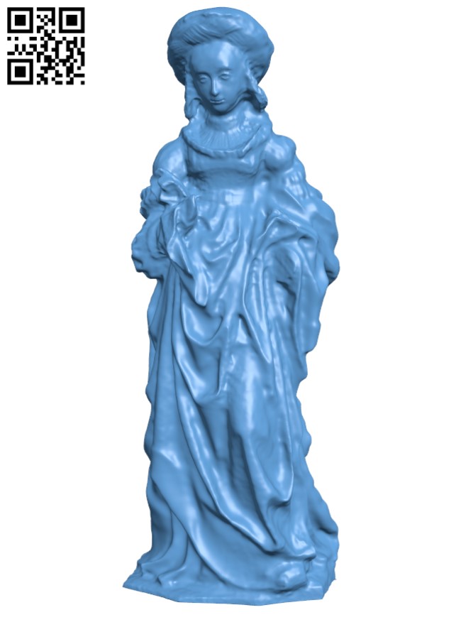 St. Mary Magdalene H011233 file stl free download 3D Model for CNC and 3d printer