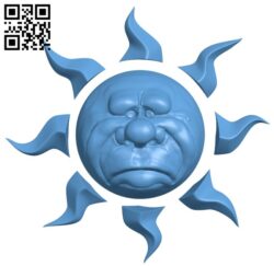 Sunnyface H011072 file stl free download 3D Model for CNC and 3d printer