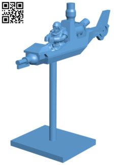 Thunder Road Gyrocopter The First Cold H011096 file stl free download 3D Model for CNC and 3d printer
