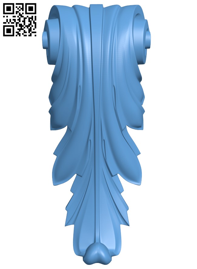 Top of the column T0003300 download free stl files 3d model for CNC wood carving