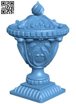 Top of the column T0003532 download free stl files 3d model for CNC wood carving