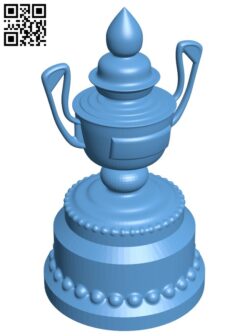 Tournament trophy H011087 file stl free download 3D Model for CNC and 3d printer