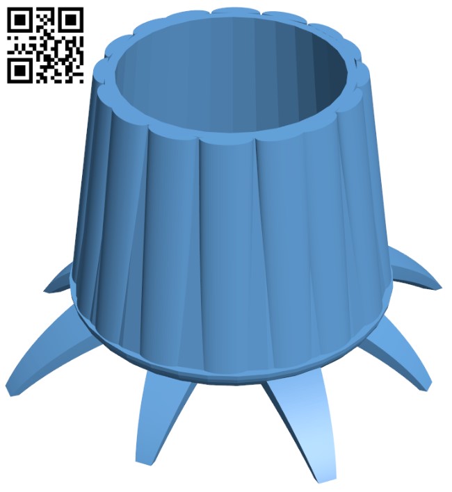 Tree Pot H011238 file stl free download 3D Model for CNC and 3d printer