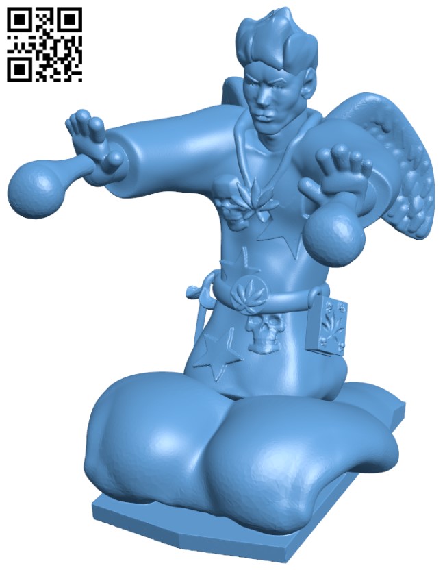 Aasimar Sorcerer - Herbalist H011341 file stl free download 3D Model for CNC and 3d printer