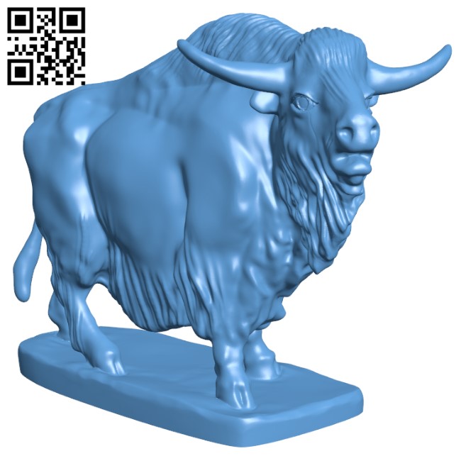 Bison H011444 file stl free download 3D Model for CNC and 3d printer