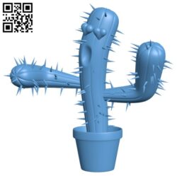 Cactus H011407 file stl free download 3D Model for CNC and 3d printer