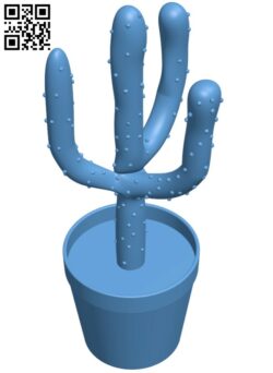 Cactus ring holder H011363 file stl free download 3D Model for CNC and 3d printer