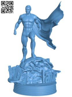 Classic DC Superman H011483 file stl free download 3D Model for CNC and 3d printer