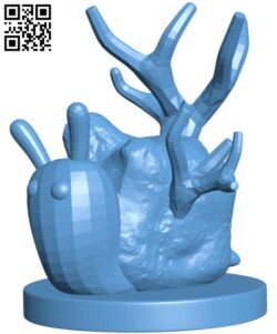Coral Slug H011505 file stl free download 3D Model for CNC and 3d printer