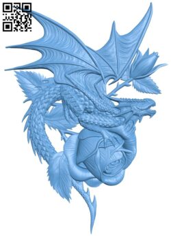 Dragon pattern T0003843 download free stl files 3d model for CNC wood carving