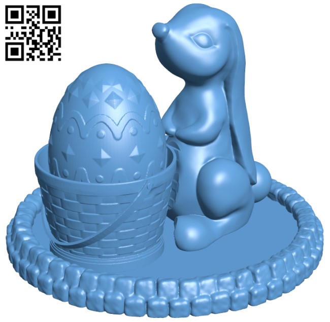 Easter egg keeper H011328 file stl free download 3D Model for CNC and 3d printer