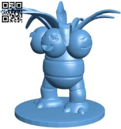 Exeggutor – Pokemon H011329 file stl free download 3D Model for CNC and 3d printer