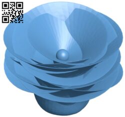 Flower H011332 file stl free download 3D Model for CNC and 3d printer