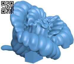 Flower H011346 file stl free download 3D Model for CNC and 3d printer