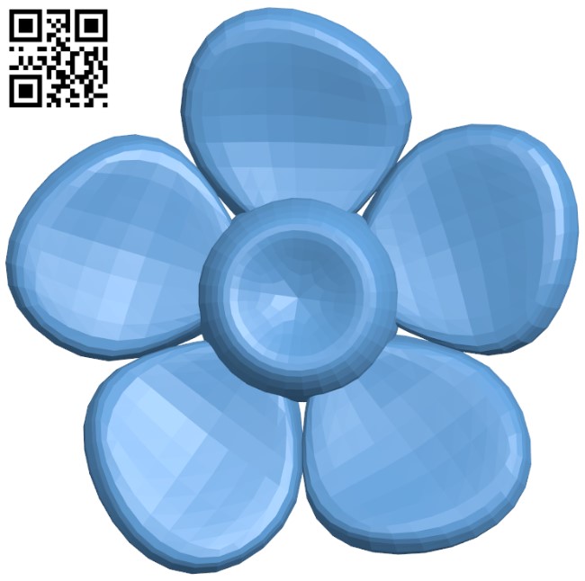 Flower pattern T0003546 download free stl files 3d model for CNC wood carving