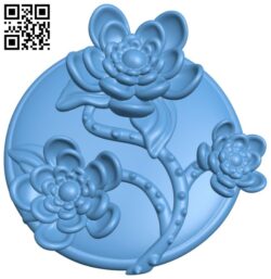 Flower pendant H011294 file stl free download 3D Model for CNC and 3d printer
