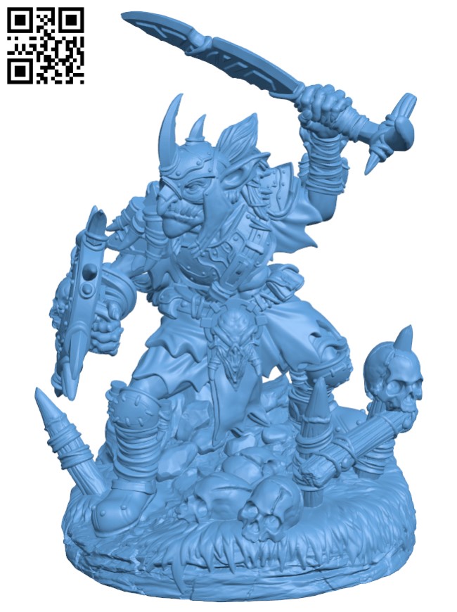 Goblin - Legend of Keepers H011245 file stl free download 3D Model for CNC and 3d printer