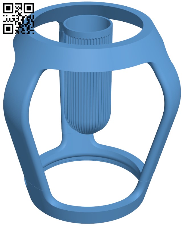 Gravity - Flower vase H011349 file stl free download 3D Model for CNC and 3d printer