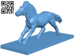 Horse H011425 file stl free download 3D Model for CNC and 3d printer