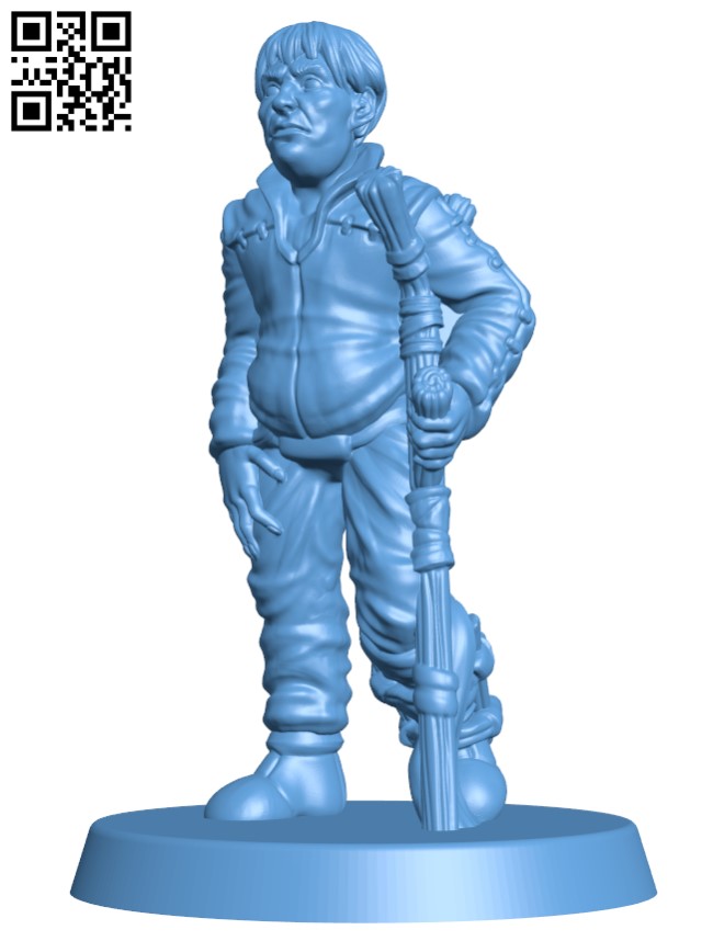 Human male crutchy fixed H011469 file stl free download 3D Model for CNC and 3d printer