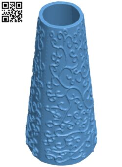 Ivy Vase H011385 file stl free download 3D Model for CNC and 3d printer