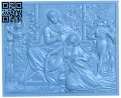King Solomon Song of Songs T0003602 download free stl files 3d model for CNC wood carving