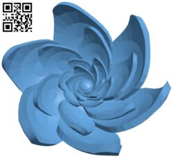 Lotus flower H011254 file stl free download 3D Model for CNC and 3d printer