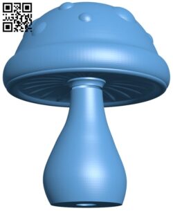 Mushroom Mood lamp H011368 file stl free download 3D Model for CNC and 3d printer