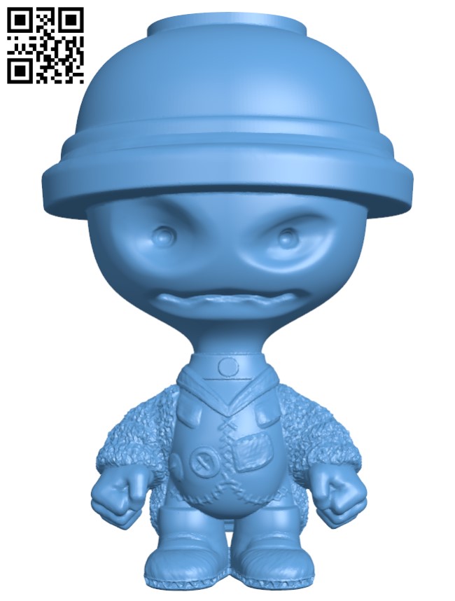 Newton - Little Big Planet H011266 file stl free download 3D Model for CNC and 3d printer