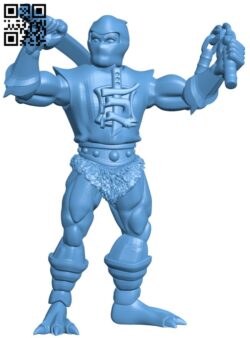 Ninja guy H011511 file stl free download 3D Model for CNC and 3d printer