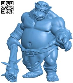 Ogre H011478 file stl free download 3D Model for CNC and 3d printer