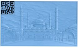 Painting of mosque T0003567 download free stl files 3d model for CNC wood carving