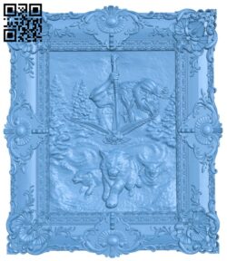 Painting of the god Chernobog T0003768 download free stl files 3d model for CNC wood carving
