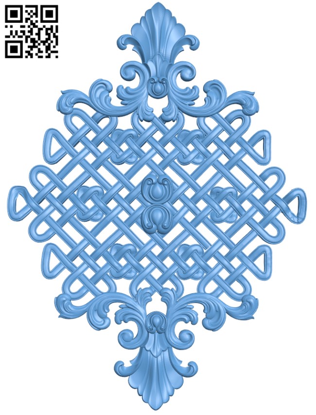 Pattern decor design T0003573 download free stl files 3d model for CNC wood carving